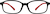 Front view of Kids' Oval Glasses 2030521 in Black thumbnail