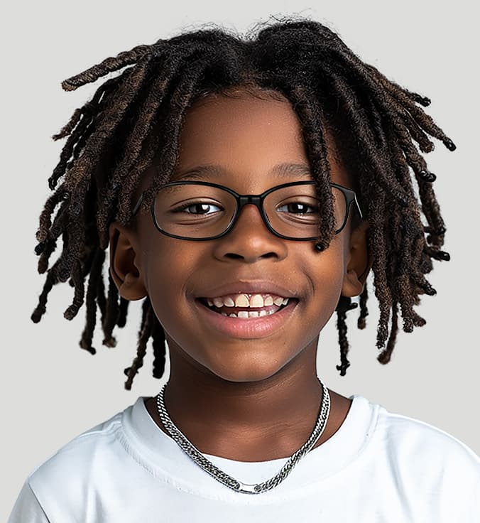 Image of Kids' Oval Glasses