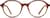 Front view of Round Glasses 2030715 in Brown thumbnail