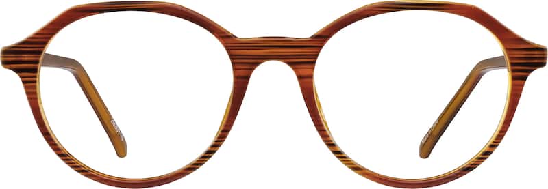 Brown Round Glasses