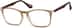 Square Glasses 2031215 in Latte