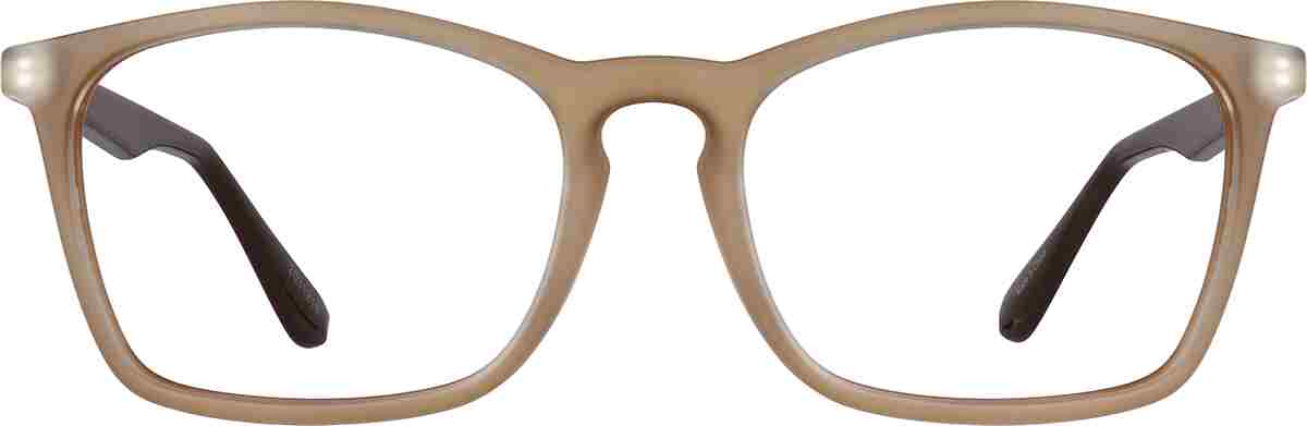 Latte Square Glasses