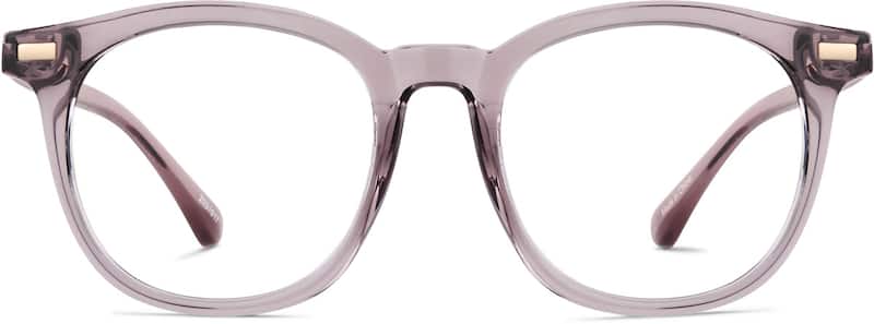 Mauve Square Glasses