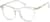 Angle view of Square Glasses 2031523 in Clear thumbnail