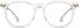 Square Glasses 2031523 in Clear