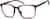 Angle view of Square Glasses 2031715 in Brown thumbnail