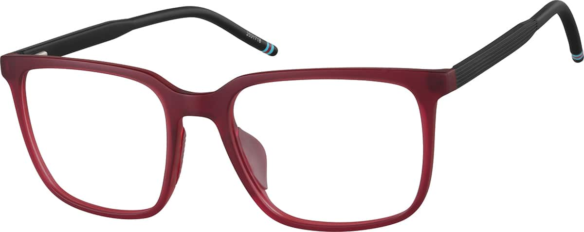 Black Square Glasses #228421, Zenni Optical