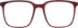 Square Glasses 2031718 in Red