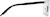 Side view of Square Glasses 2031723 in Clear thumbnail