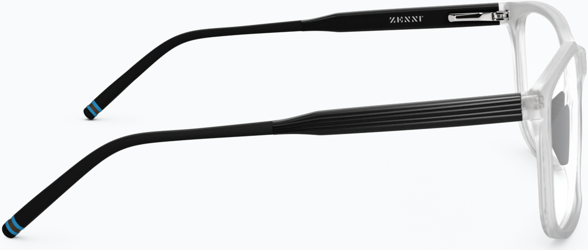 Side view of Square Glasses 2031723 in Clear thumbnail