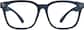 Front view of Courtside Cool Glasses 2031816 in Blue thumbnail