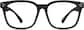 Front view of Courtside Cool Glasses 2031821 in Black thumbnail