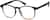 Angle view of Square Glasses 2031915 in Brown thumbnail