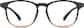 Front view of Square Glasses 2031915 in Brown thumbnail