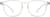 Front view of Square Glasses 2031923 in Clear thumbnail