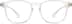 Square Glasses 2031923 in Clear
