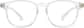 Front view of Square Glasses 2031923 in Clear thumbnail