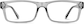 Front view of All-Star Glasses 2032212 in Fog thumbnail