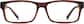 Front view of All-Star Glasses 2032215 in Brown thumbnail