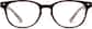 Front view of Square Glasses 2032315 in Brown thumbnail
