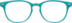 Oval Glasses 2032324 in Aqua