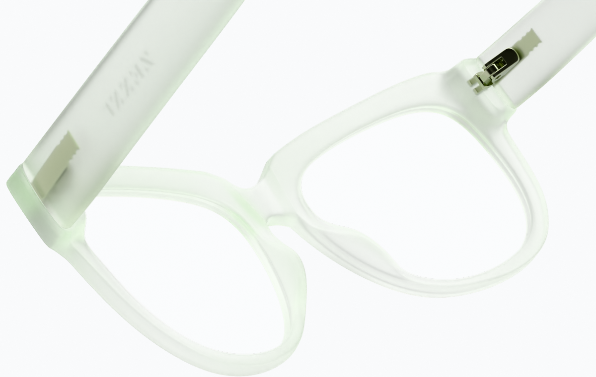See-through view of Square Glasses 2032416 in Lagoon thumbnail