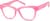 Angle view of Square Glasses 2032417 in Hibiscus thumbnail