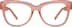 Square Glasses 2032419 in Papaya