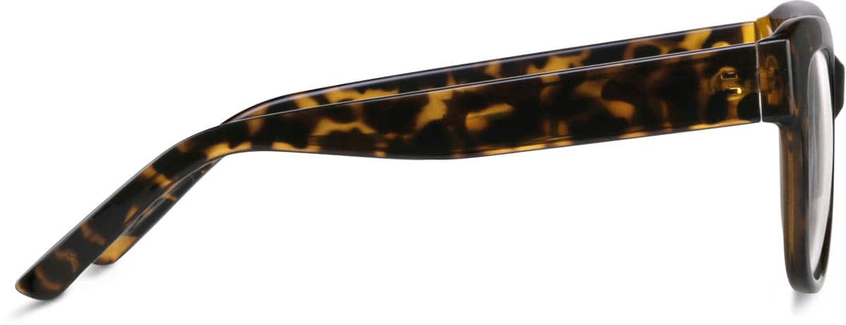 Side view of Square Glasses 2032425 in Tortoiseshell