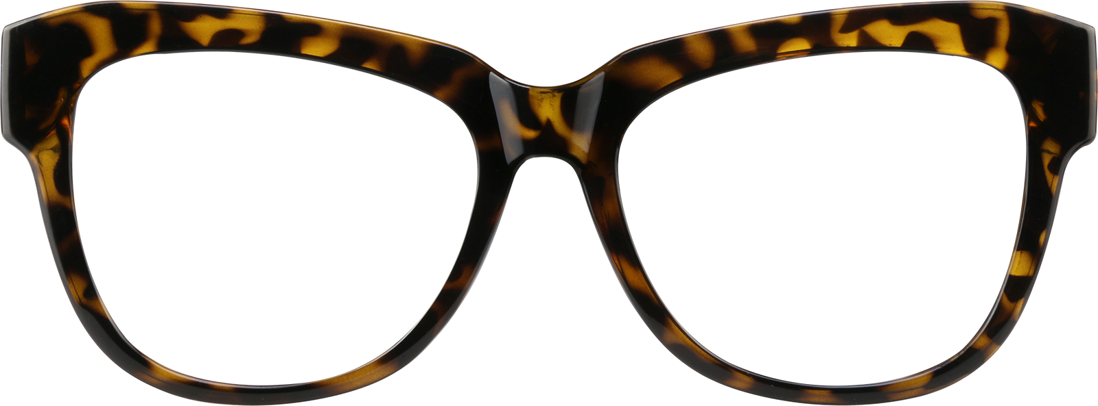 Front view of Square Glasses 2032425 in Tortoiseshell