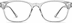 Rectangle Glasses 2032512 in Smoke