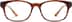 Rectangle Glasses 2032515 in Brown