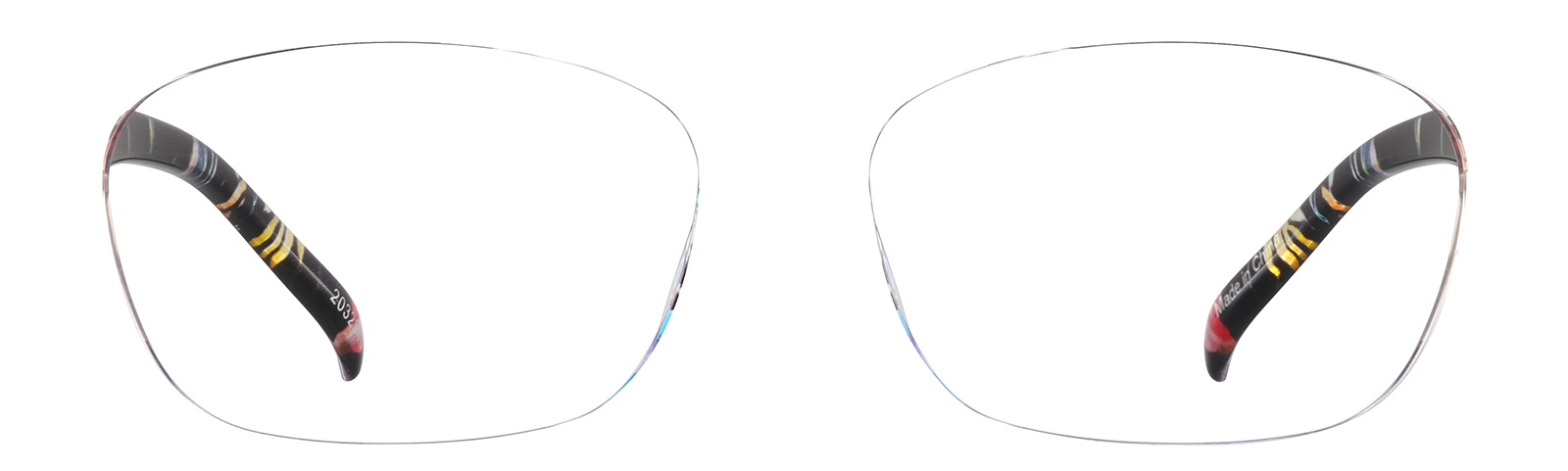 Floral Rectangle Glasses #2032939 | Zenni Optical