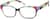 Angle view of Cat-Eye Glasses  2032921 in Polka Dot thumbnail