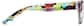 Side view of Rectangle Glasses 2032921 in Polka Dot thumbnail