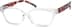 Rectangle Glasses 2032923 in Clear