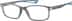 Rectangle Glasses 2033012 in Gray