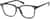 Angle view of Square Glasses 2033312 in Ash thumbnail