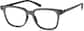 Angle view of Square Glasses 2033312 in Ash thumbnail