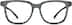 Square Glasses 2033312 in Ash
