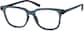 Angle view of Square Glasses 2033316 in Slate thumbnail