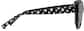 Side view of Square Glasses 2033421 in Black thumbnail