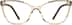 Cat-Eye Glasses 2033615 in Brown