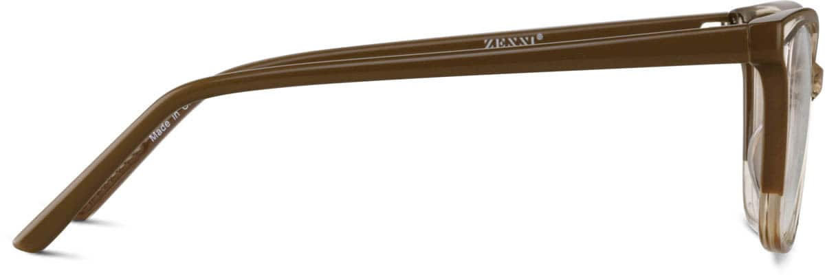 Side view of Cat-Eye Glasses 2033615 in Brown