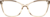 Front view of Cat-Eye Glasses 2033615 in Brown thumbnail