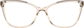 Front view of Cat-Eye Glasses 2033615 in Brown thumbnail