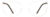 Front view of Cat-Eye Glasses 2033615 in Brown thumbnail