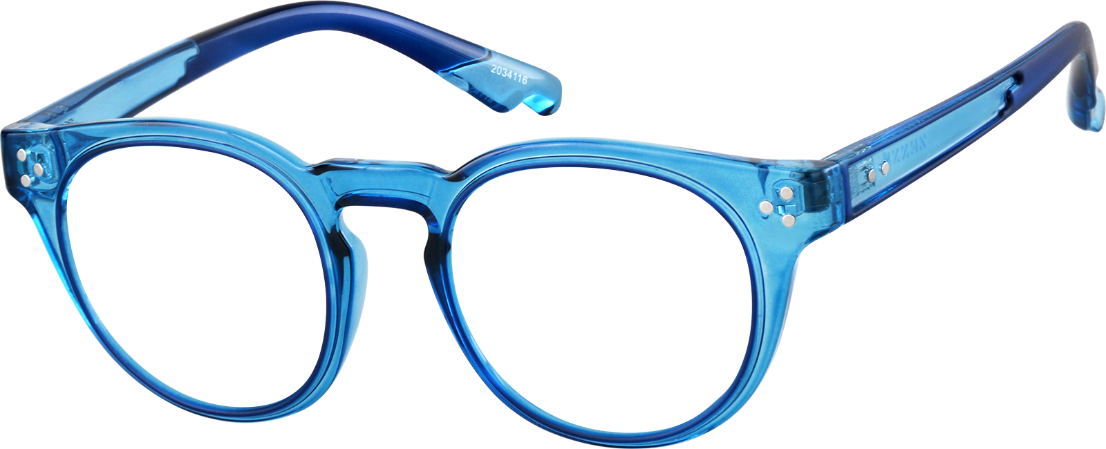 Clear Kids' Round Glasses #2034123 | Zenni Optical