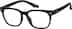 Kids' Square Glasses 2034221 in Black