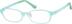 Kids' Glow-in-the-Dark Oval Glasses 2034316 in Blue/ Green Glow